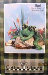 14'' BEANBAG FROG & 19'' FROG COUPLE FISHEN 2 PATTERNS